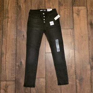 Old Navy Kids Black Button-Fly Jeans